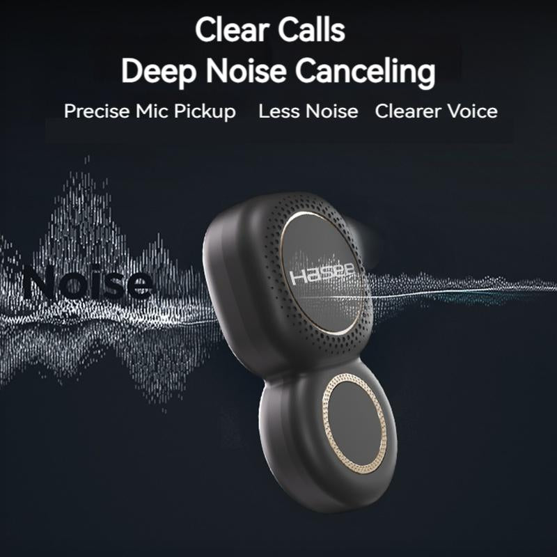 Open-Ear Wireless Sports Headphones with LED Display, Bluetooth 5.4, Immersive Stereo Sound, Noise-Canceling Mic, Lightweight Neckband for Running, Workout, Gym, Long Battery Life, Secure Fit, Soft Silicone Tips, Back to School Gifts Ideas for Man & Women