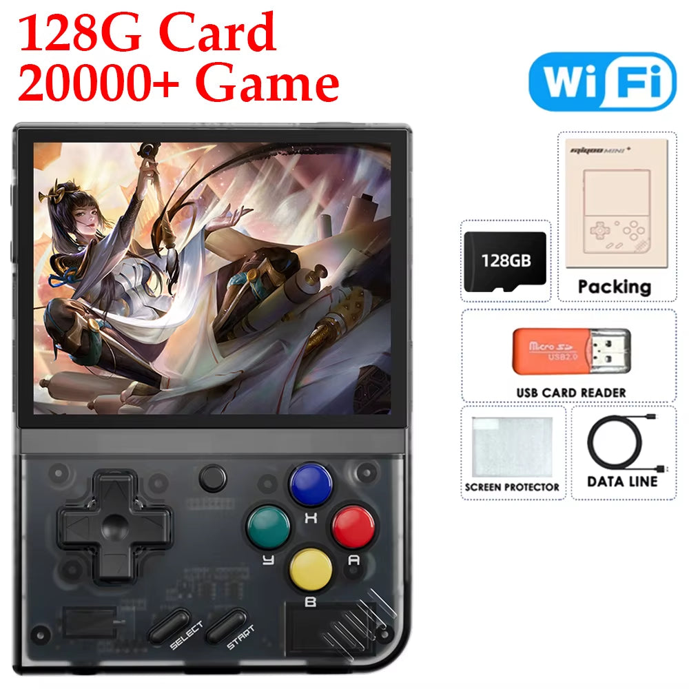 Miyoo Mini Plus Classic V3 Retro Handheld Game Console with IPS HD Screen and Linux System for All Ages