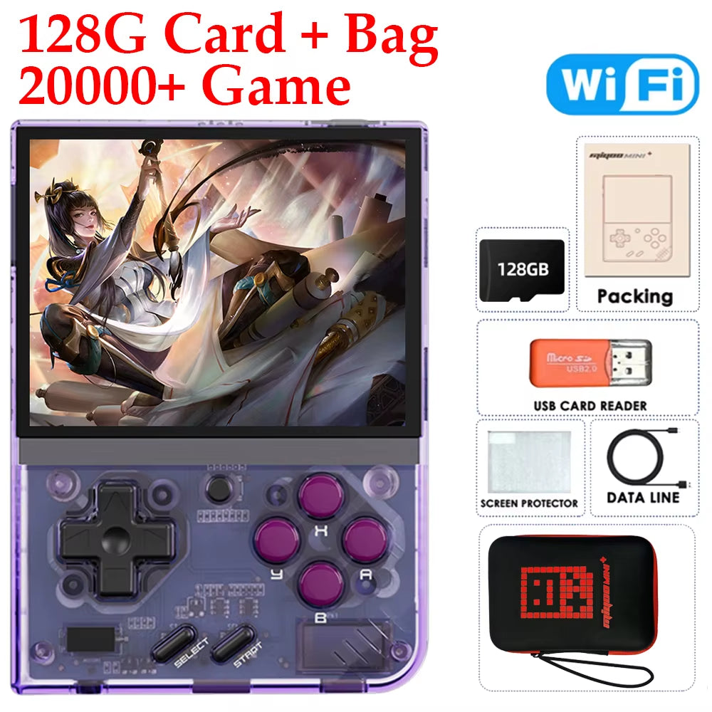 Miyoo Mini Plus Classic V3 Retro Handheld Game Console with IPS HD Screen and Linux System for All Ages