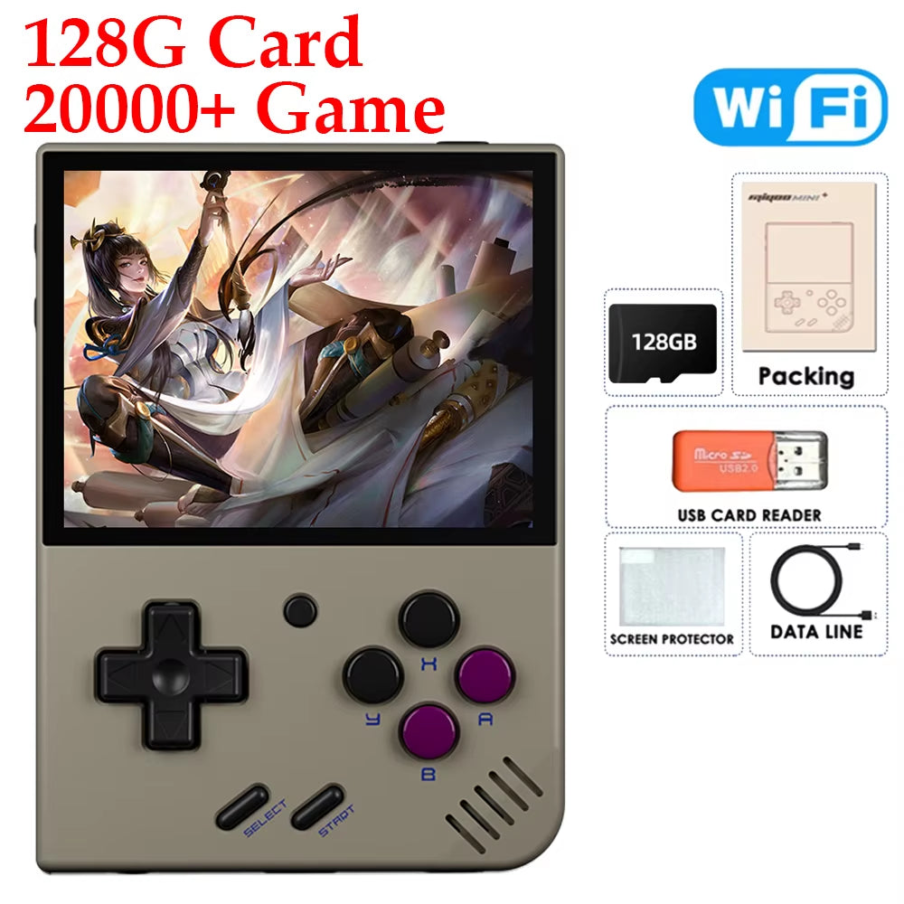 Miyoo Mini Plus Classic V3 Retro Handheld Game Console with IPS HD Screen and Linux System for All Ages