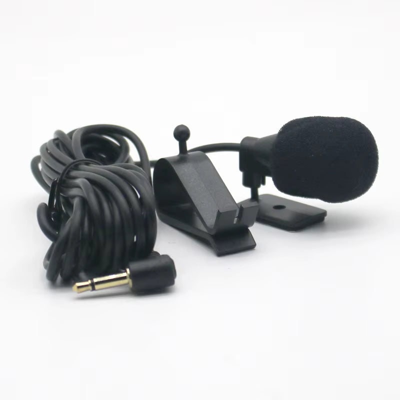 1/2Pcs 3M Professionals Car Audio Microphone 3.5Mm Jack Plug Mic Mono Mini Wired External Microphone for PC Auto Car DVD Radio