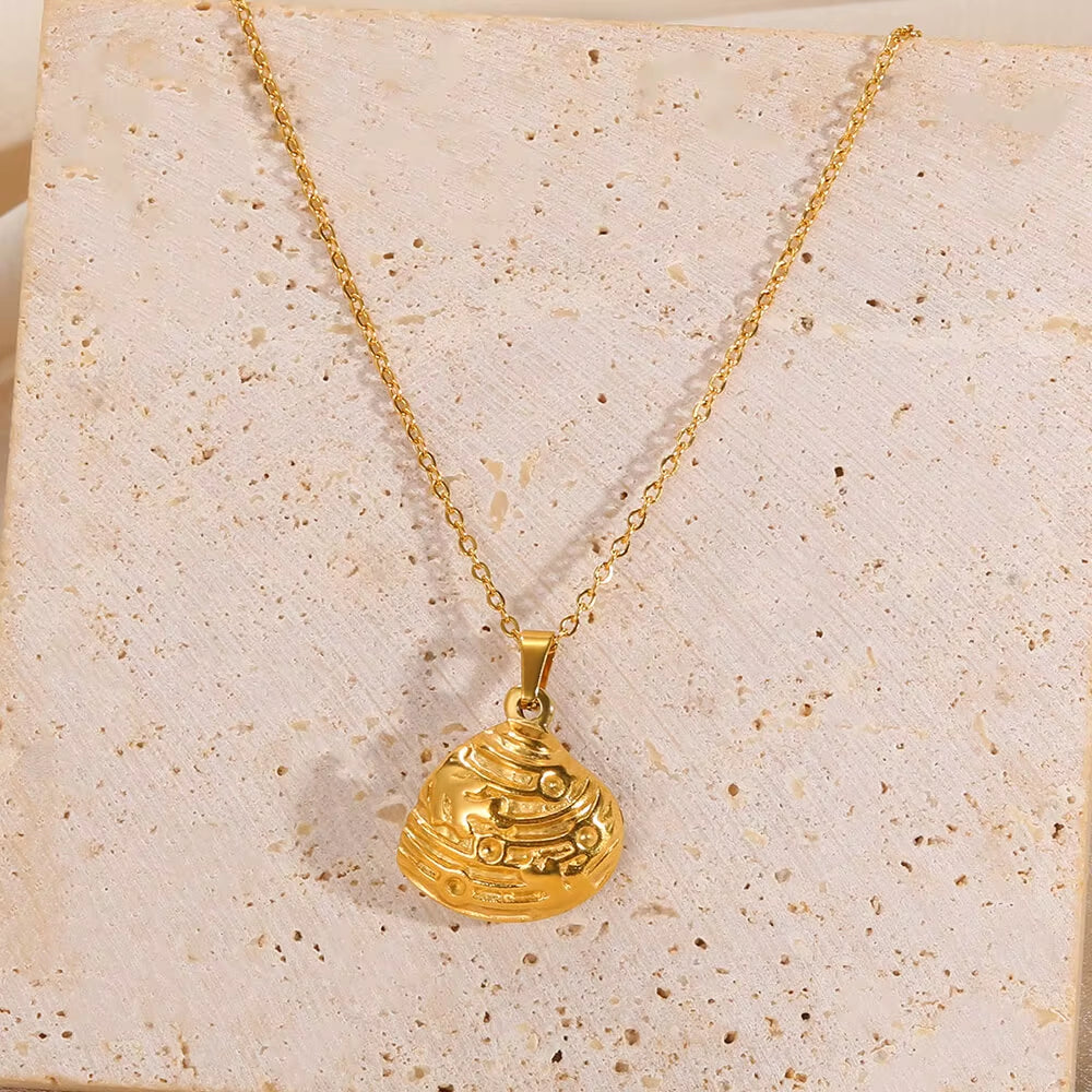 Tiny Geometry Collar Para Mujer Stainless Steel Jewelry Gold Color Classic Star Necklaces for Women Men Y2K Fashion Love Choker