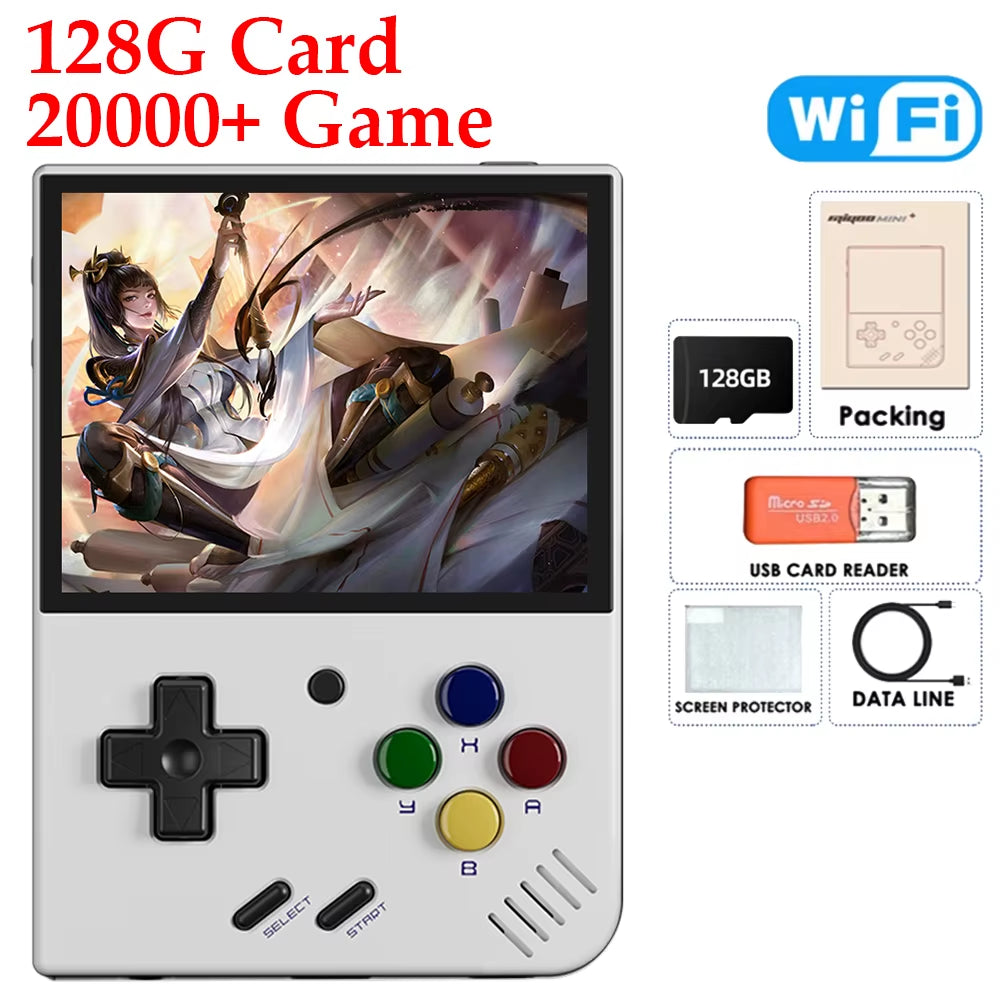 Miyoo Mini Plus Classic V3 Retro Handheld Game Console with IPS HD Screen and Linux System for All Ages