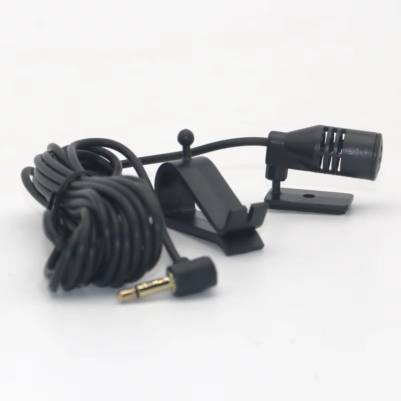 1/2Pcs 3M Professionals Car Audio Microphone 3.5Mm Jack Plug Mic Mono Mini Wired External Microphone for PC Auto Car DVD Radio