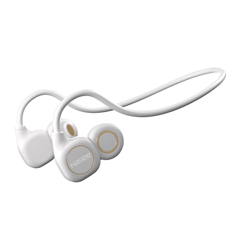 Open-Ear Wireless Sports Headphones with LED Display, Bluetooth 5.4, Immersive Stereo Sound, Noise-Canceling Mic, Lightweight Neckband for Running, Workout, Gym, Long Battery Life, Secure Fit, Soft Silicone Tips, Back to School Gifts Ideas for Man & Women