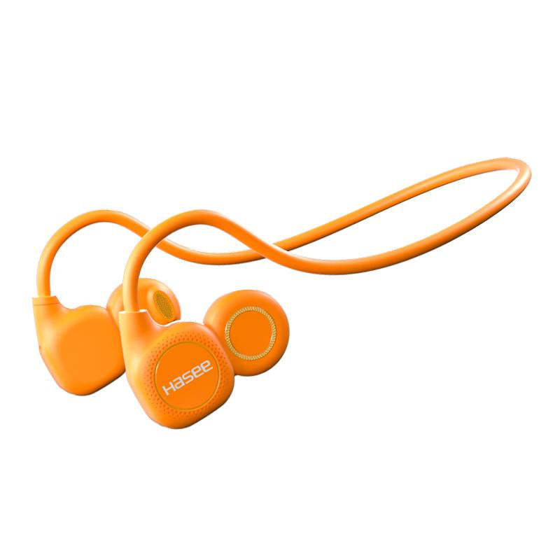 Open-Ear Wireless Sports Headphones with LED Display, Bluetooth 5.4, Immersive Stereo Sound, Noise-Canceling Mic, Lightweight Neckband for Running, Workout, Gym, Long Battery Life, Secure Fit, Soft Silicone Tips, Back to School Gifts Ideas for Man & Women