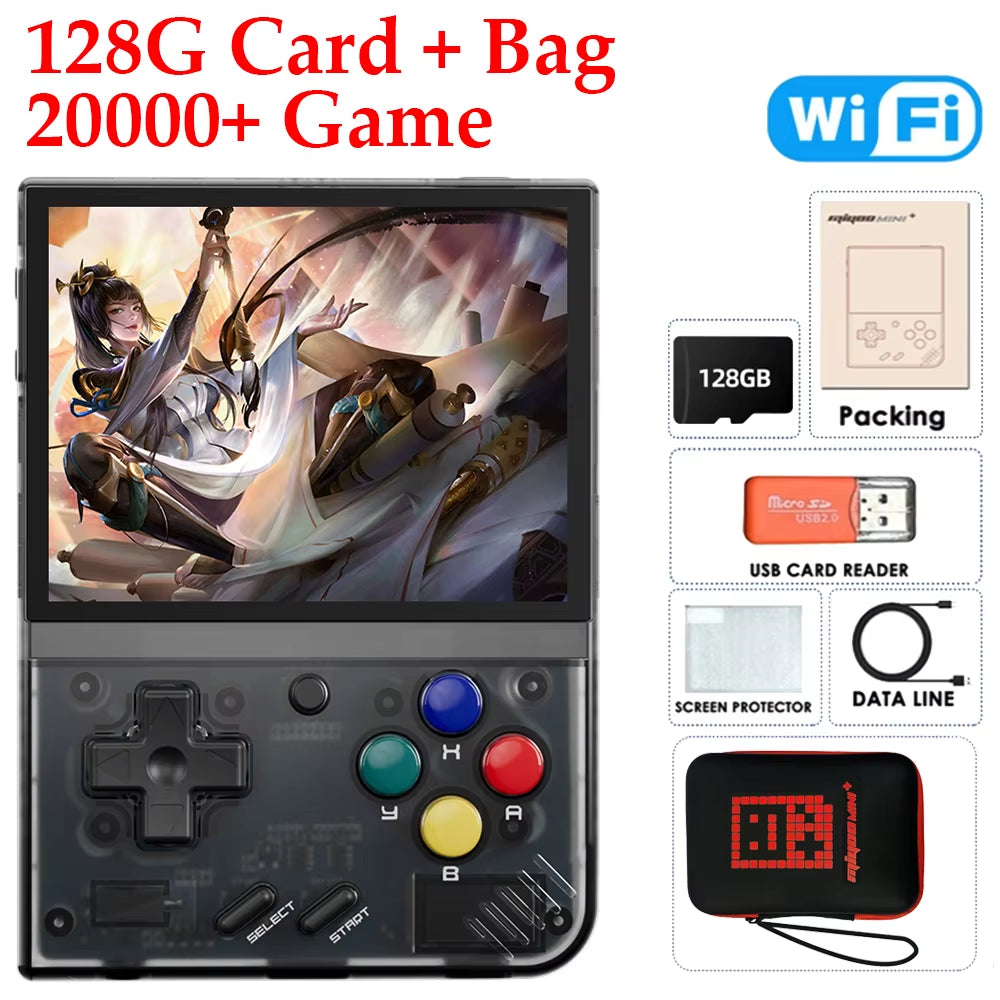 Miyoo Mini Plus Classic V3 Retro Handheld Game Console with IPS HD Screen and Linux System for All Ages