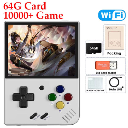 Miyoo Mini Plus Classic V3 Retro Handheld Game Console with IPS HD Screen and Linux System for All Ages