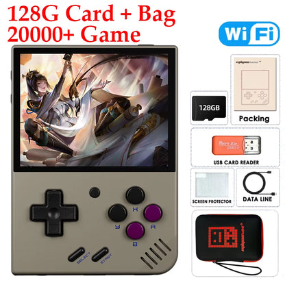 Miyoo Mini Plus Classic V3 Retro Handheld Game Console with IPS HD Screen and Linux System for All Ages