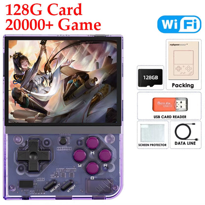 Miyoo Mini Plus Classic V3 Retro Handheld Game Console with IPS HD Screen and Linux System for All Ages