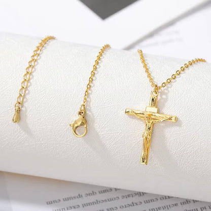 Tiny Geometry Collar Para Mujer Stainless Steel Jewelry Gold Color Classic Star Necklaces for Women Men Y2K Fashion Love Choker