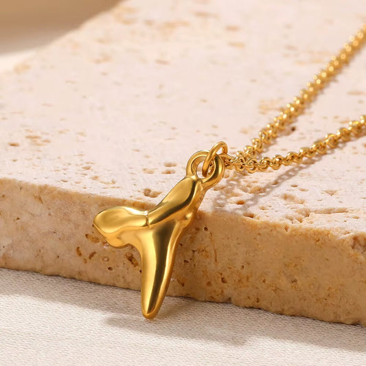 Tiny Geometry Collar Para Mujer Stainless Steel Jewelry Gold Color Classic Star Necklaces for Women Men Y2K Fashion Love Choker