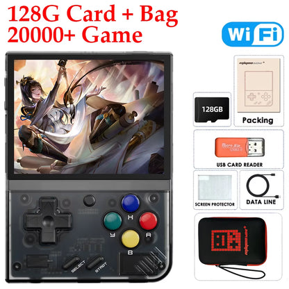 Miyoo Mini Plus Classic V3 Retro Handheld Game Console with IPS HD Screen and Linux System for All Ages